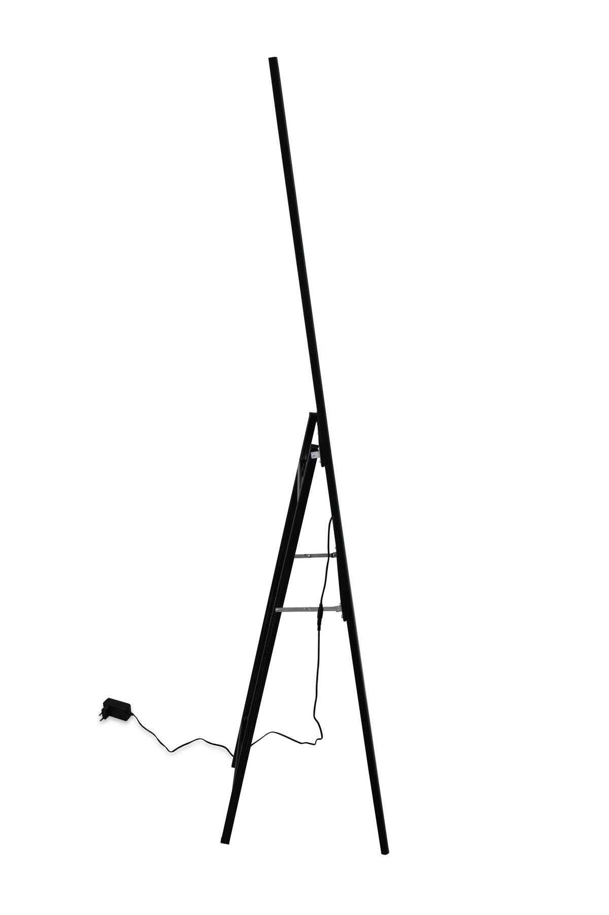 OGLINDĂ CU SUPORT 40/160/4 cm  - argintiu, Modern, sticlă (40/160/4cm) - Novel