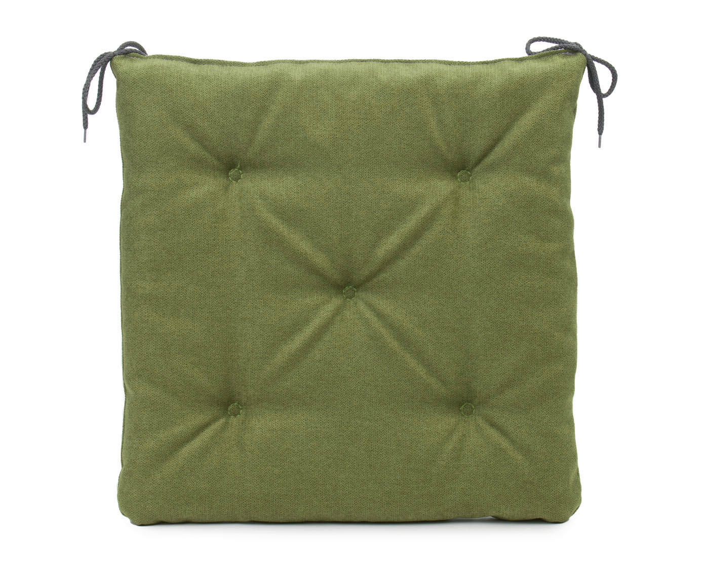 PODSEDÁK, 40/40/4 cm - zelená, Basics, textil (40/40/4cm) - Novel