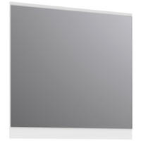 STENSKO OGLEDALO, 90/86/2 cm leseni material  - bela, Moderno, leseni material (90/86/2cm) - Voleo
