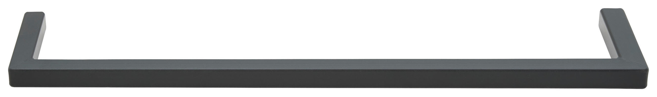 Thumbnail - Dieter Knoll Handtuchhalter, Anthrazit, Metall, eckig, 40x1.5x8.5 cm, Made in Italy, Badaccessoires, Duschzubehör, Handt...