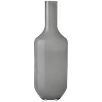 VÁZA, sklo, 64 cm - sivá, Basics, sklo (64cm) - Leonardo