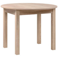 ESSTISCH Sonoma Eiche rund  ausziehbar  - Sonoma Eiche, Basics, Holzwerkstoff (100/75cm) - MID.YOU