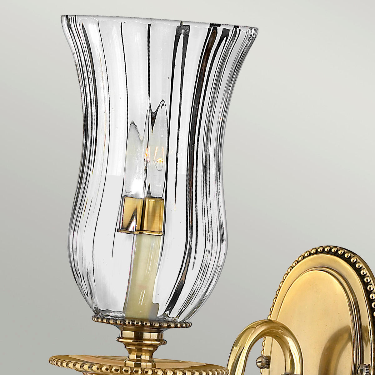 WANDLEUCHTE - Messingfarben, Konventionell, Metall (11.4/27.9/24.1cm) - Elstead Lighting