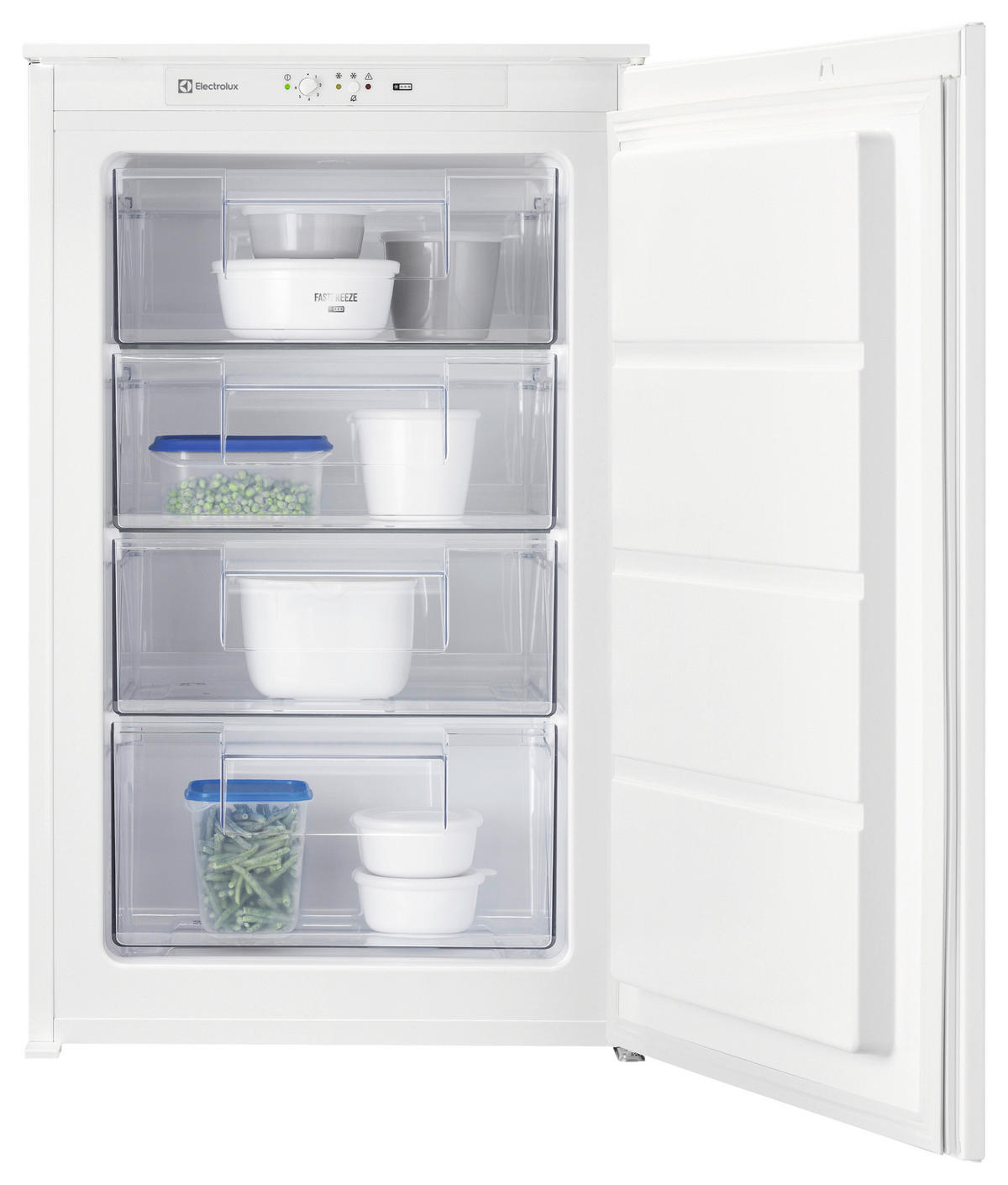 EINBAUGEFRIERSCHRANK LUB3AE88S  - Weiß, Basics, Kunststoff/Metall (54,8/87,3/54,9cm) - Electrolux