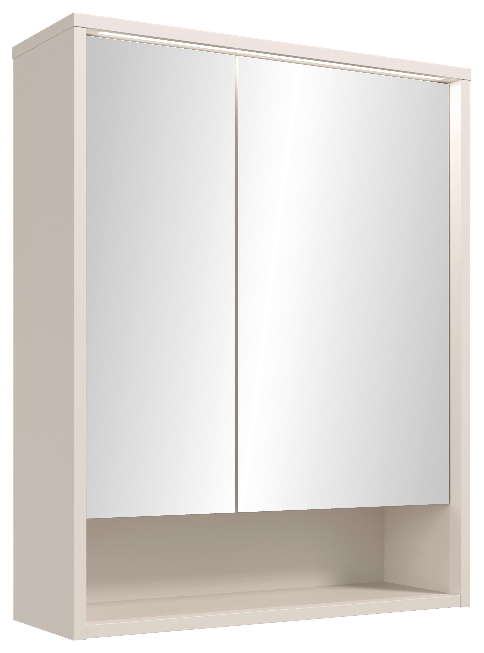 SPIEGELSCHRANK 60/75/20 cm  - Kaschmir, Modern, Glas/Holzwerkstoff (60/75/20cm) - MID.YOU