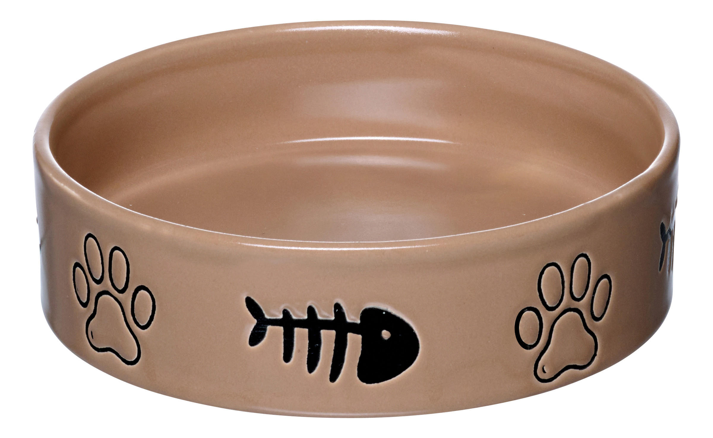 FUTTERNAPF - Hellbraun, Trend, Keramik (0,350l) - Ritzenhoff Breker