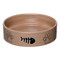 FUTTERNAPF - Hellbraun, Trend, Keramik (0,350l) - Ritzenhoff Breker