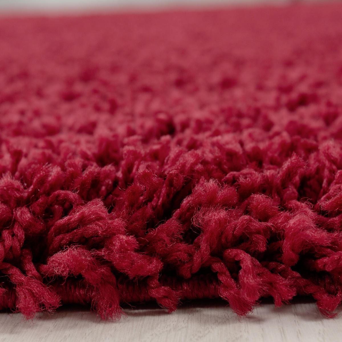 HOCHFLORTEPPICH 120 cm Life 1500 Rot  - Rot, KONVENTIONELL, Textil (120cm) - Novel