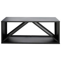 KAMINHOLZREGAL 34,5/40/104 cm  Metall  - Schwarz, Basics, Metall (34,5/40/104cm)