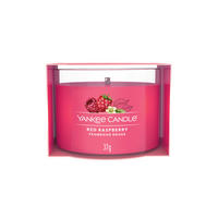 SVÍČKA VE SKLE ovocné - růžová, Basics, přírodní materiály (5.5/4.5/5.5cm) - Yankee Candle