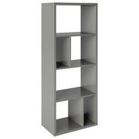 REGAL Grau  - Grau, Basics, Holzwerkstoff (58/147/34cm) - MID.YOU