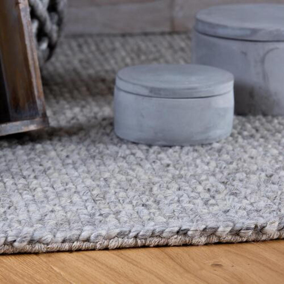 WEBTEPPICH 200/290 cm Grau  - Grau, Design, Textil (200/290cm) - Obsession