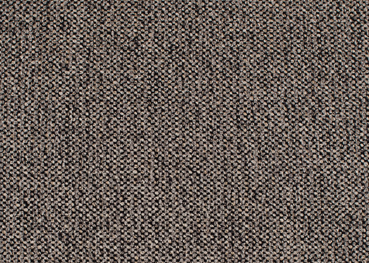 ECKSOFA in Flachgewebe Graubraun  - Graubraun/Schwarz, Natur, Holz/Textil (314/176cm) - Valnatura