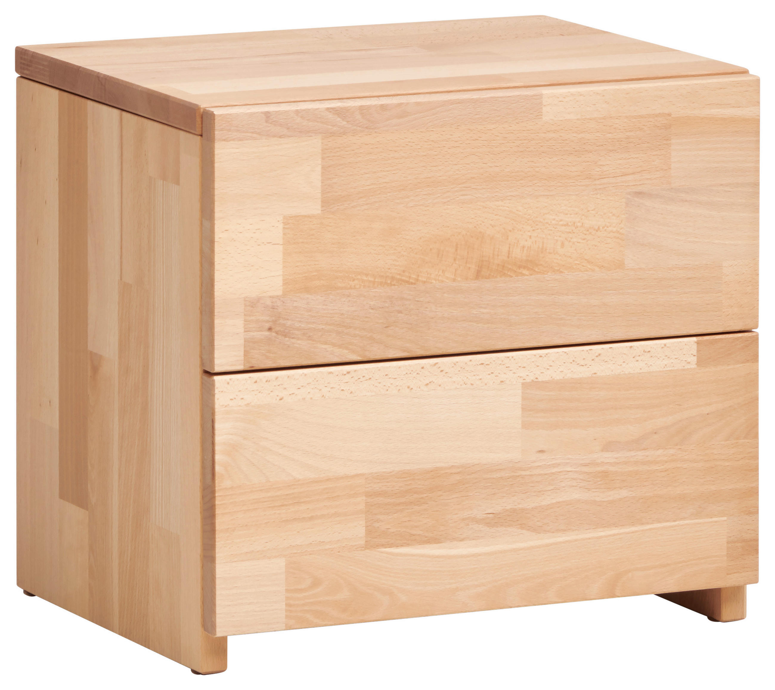 Mid.you Nachtschrank Kernbuche 40x37x33 cm