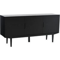 SIDEBOARD  155/75/41 cm  - svart, Design, trämaterial/trä (155/75/41cm) - Best Price