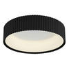 LED-TAKLAMPA KEMP 46/13 cm  - vit/svart, Basics, metall/plast (46/13cm) - Globo