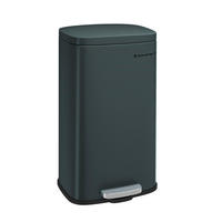 ABFALLSAMMLER 30 L  - Schwarz/Grau, Basics, Kunststoff/Metall (34,8/63,3/29,7cm)