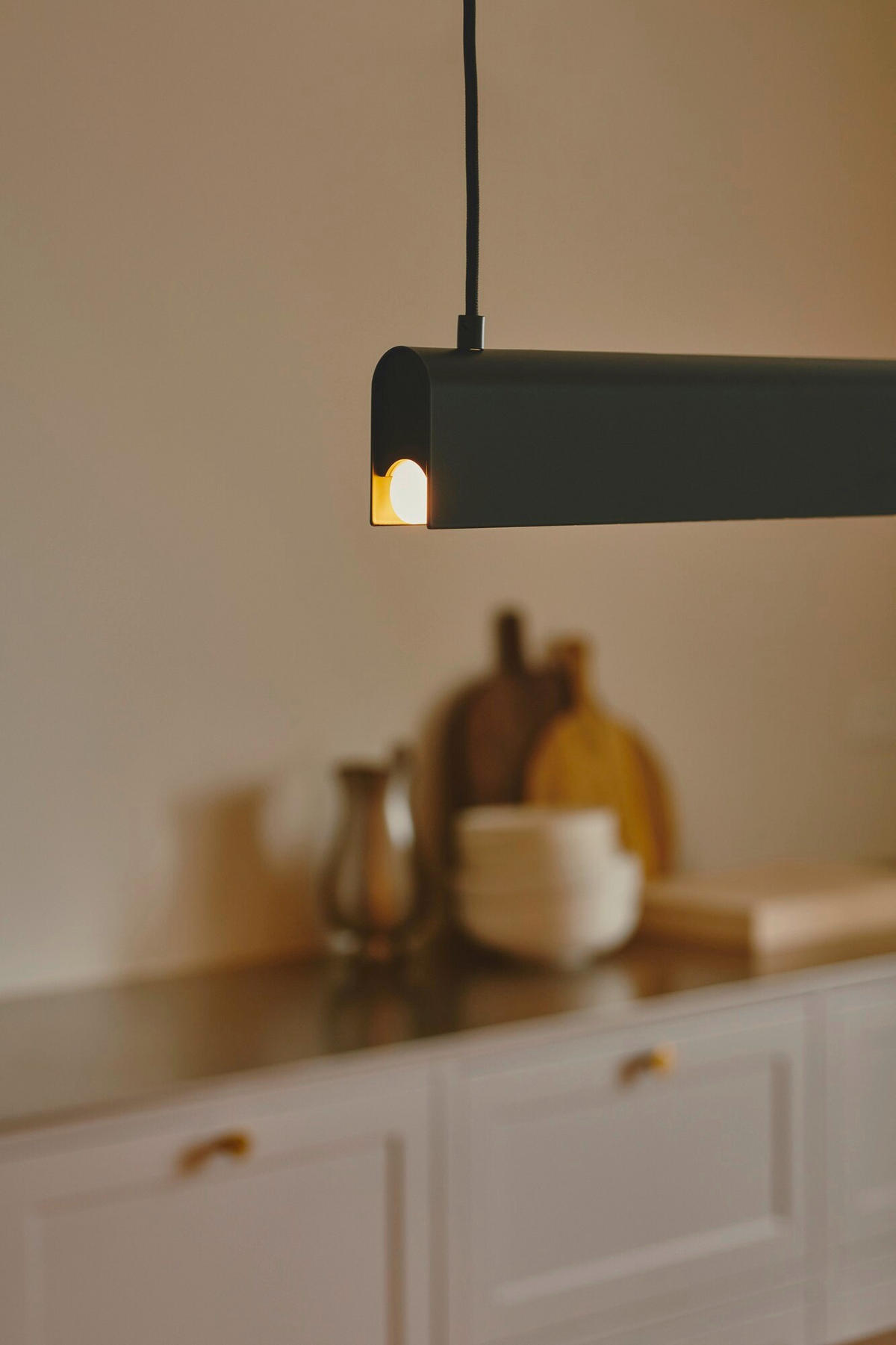 PENDELLEUCHTE Beau 8.5/8/100 cm  - Schwarz, Design, Metall (8.5/8/100cm) - Nordlux