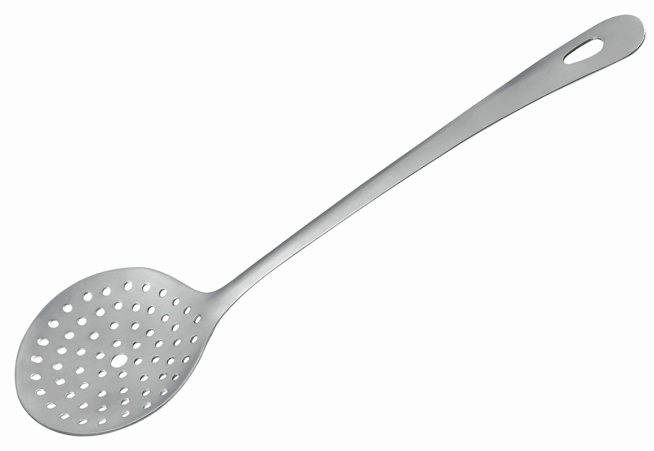 NABERAČKA S OTVORMI NA CEDENI - strieborná, Basics (32cm) - Fackelmann