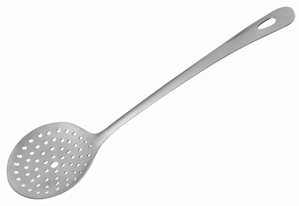 NABERAČKA S OTVORMI NA CEDENI - strieborná, Basics (32cm) - Fackelmann