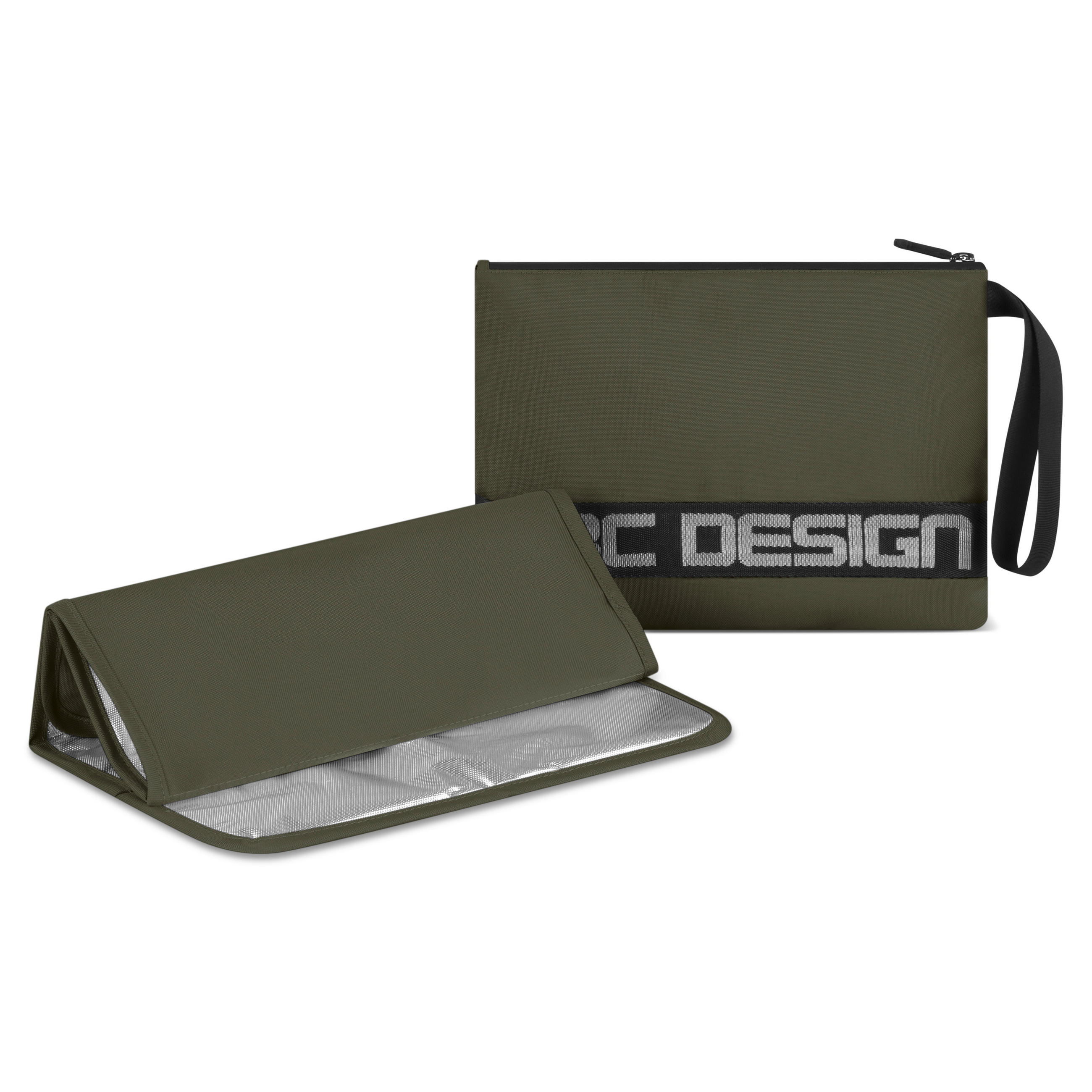 WICKELTASCHE Organizer Classic  - Olivgrün, Basics, Textil (4,5/30/21cm) - ABC Design