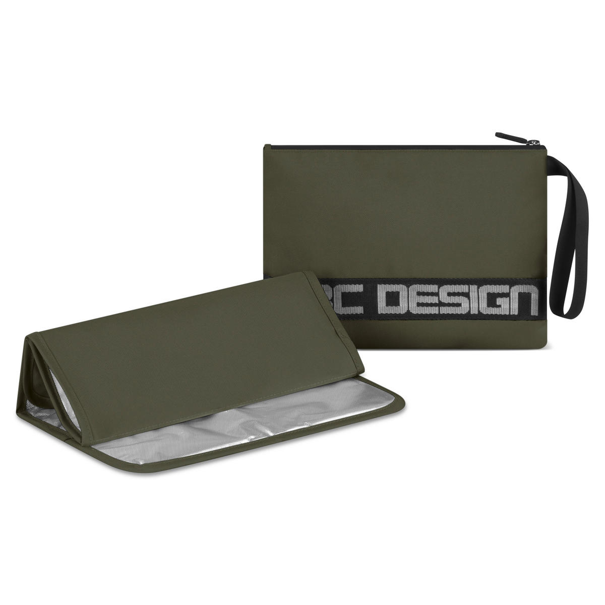 WICKELTASCHE Organizer Classic  - Olivgrün, Basics, Textil (4,5/30/21cm) - ABC Design