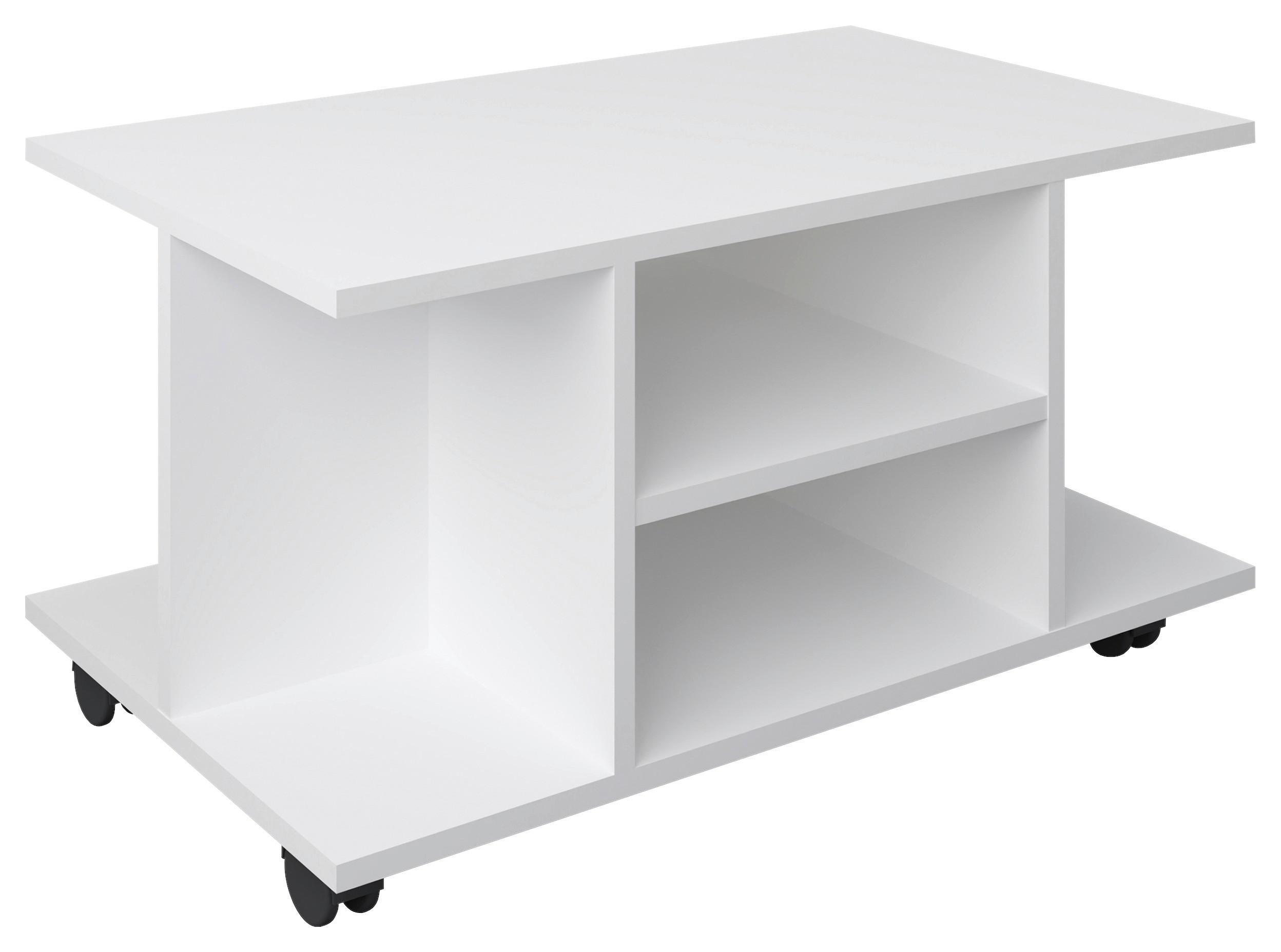 SOFFBORD - vit, Modern, trämaterial/plast (80/40/40cm) - MID.YOU