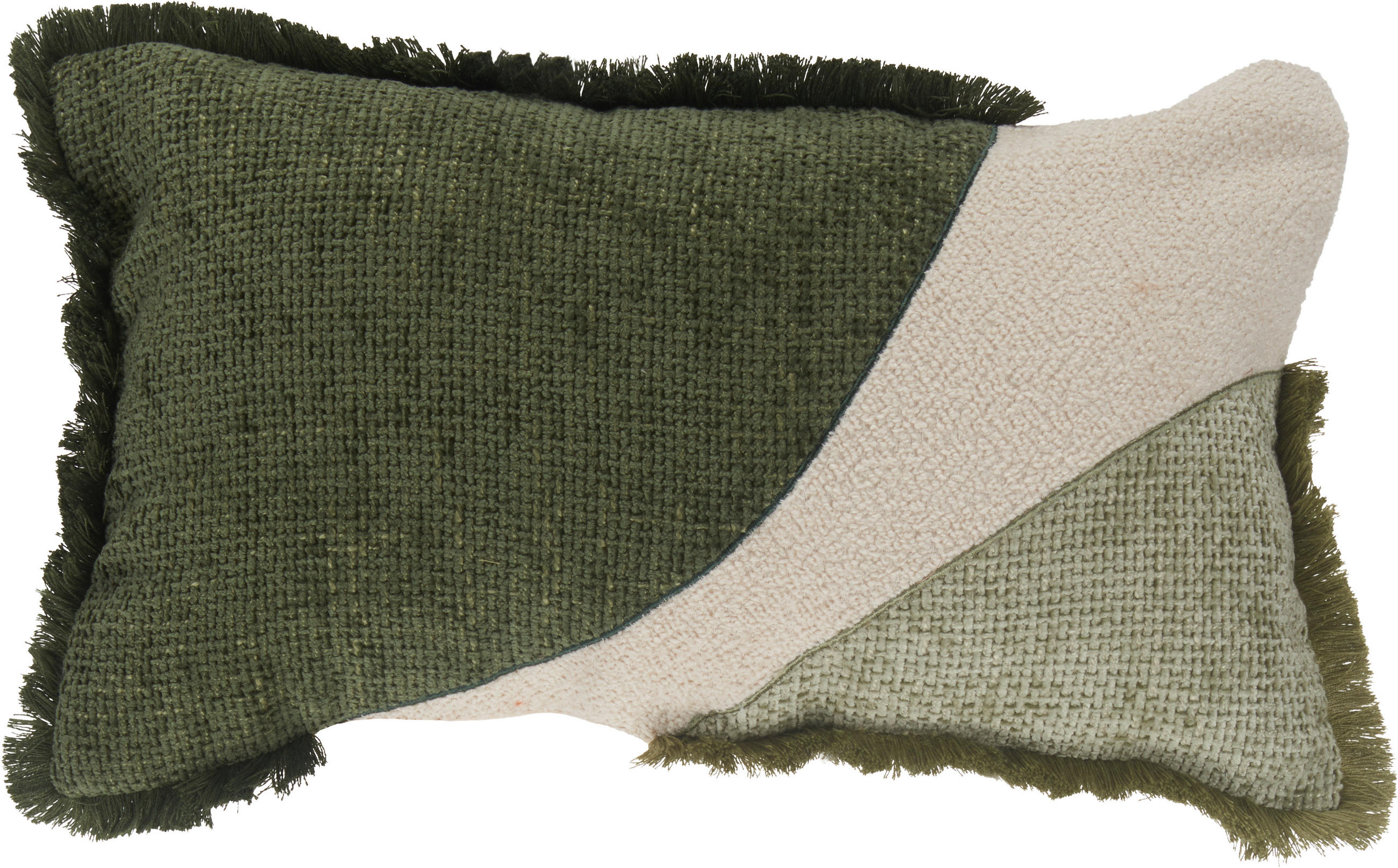 DEKORAČNÍ POLŠTÁŘ 30/50 cm - zelená, Konvenční, textil (30/50cm) - Esposa
