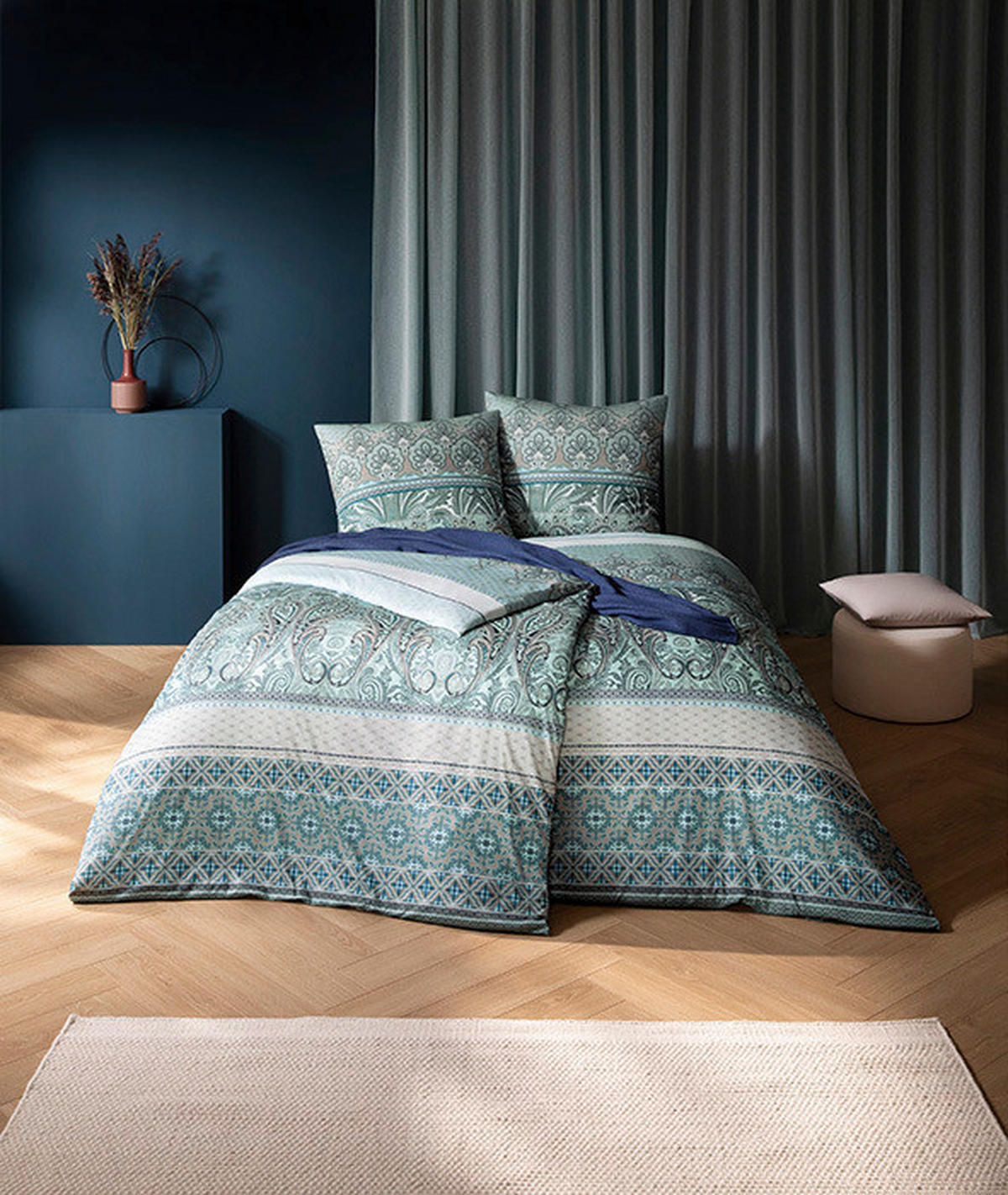 BETTWÄSCHE Atelier Interlock-Jersey 140/200 cm  - Mintgrün, Basics, Textil (140/200cm) - Estella