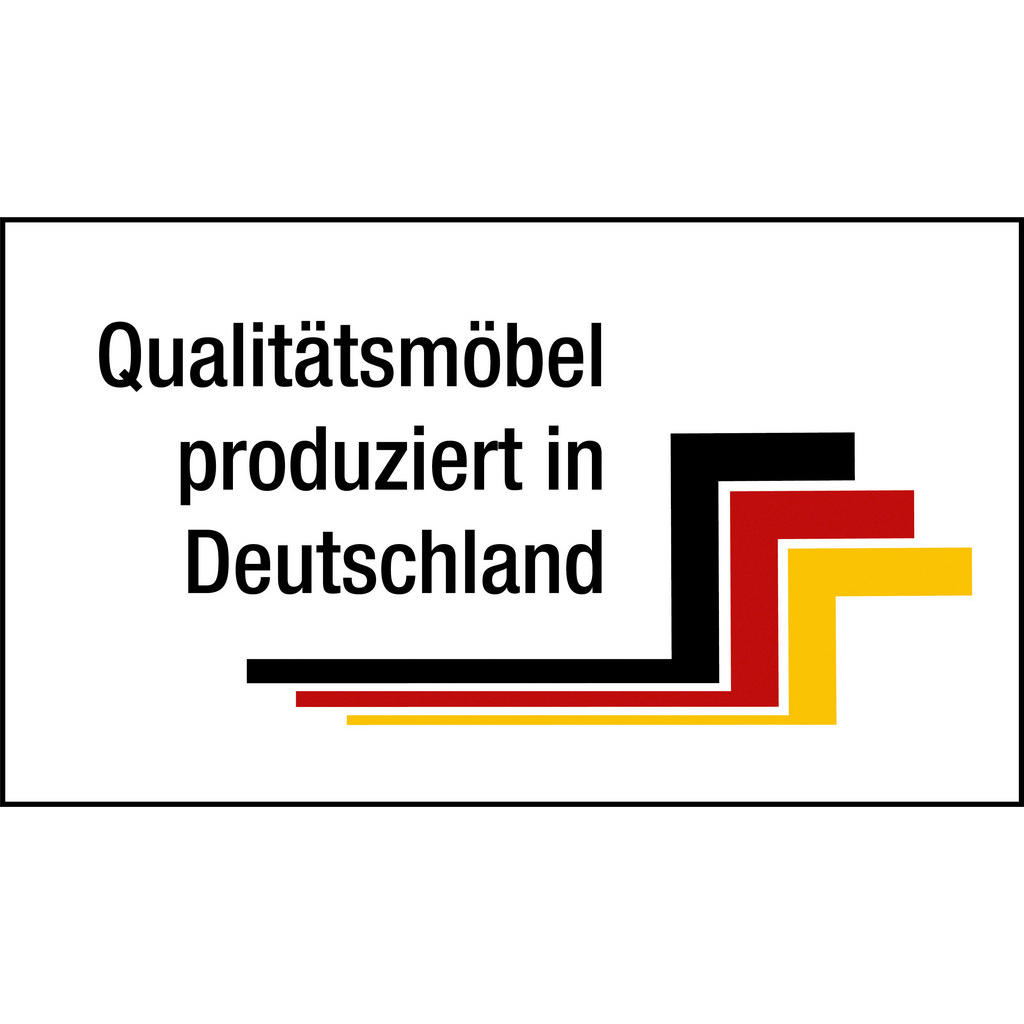 Thumbnail - Cantus Kleiderschrank, Eiche, Edelstahl, Metall, 1 Fächer, 2 Schubladen, 126.3x213.6x59.3 cm, Made in Germany, Typenausw...