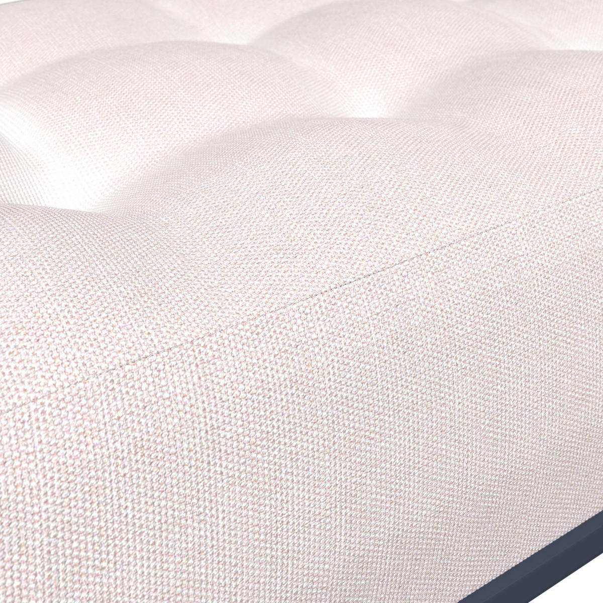 ZÁHRADNÉ LEŽADLO kov - biela/antracitová, Modern, kov (200/31/75cm) - Ambia Garden