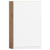 HÄNGESCHRANK 40/64/20 cm  - Weiss/Eiche Wotan, Modern, Holzwerkstoff (40/64/20cm) - Held
