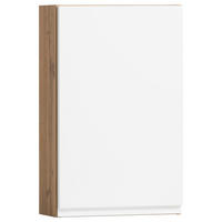 HÄNGESCHRANK 40/64/20 cm  - Eiche Wotan/Weiß, MODERN, Holzwerkstoff (40/64/20cm) - Held