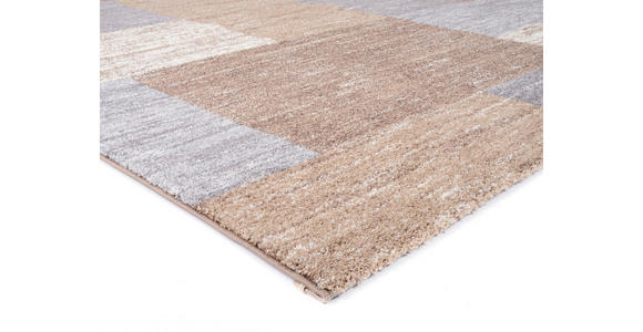 WEBTEPPICH 65/130 cm Grande Braun, Beige - Beige/Braun, KONVENTIONELL, Textil (65/130cm) - Novel