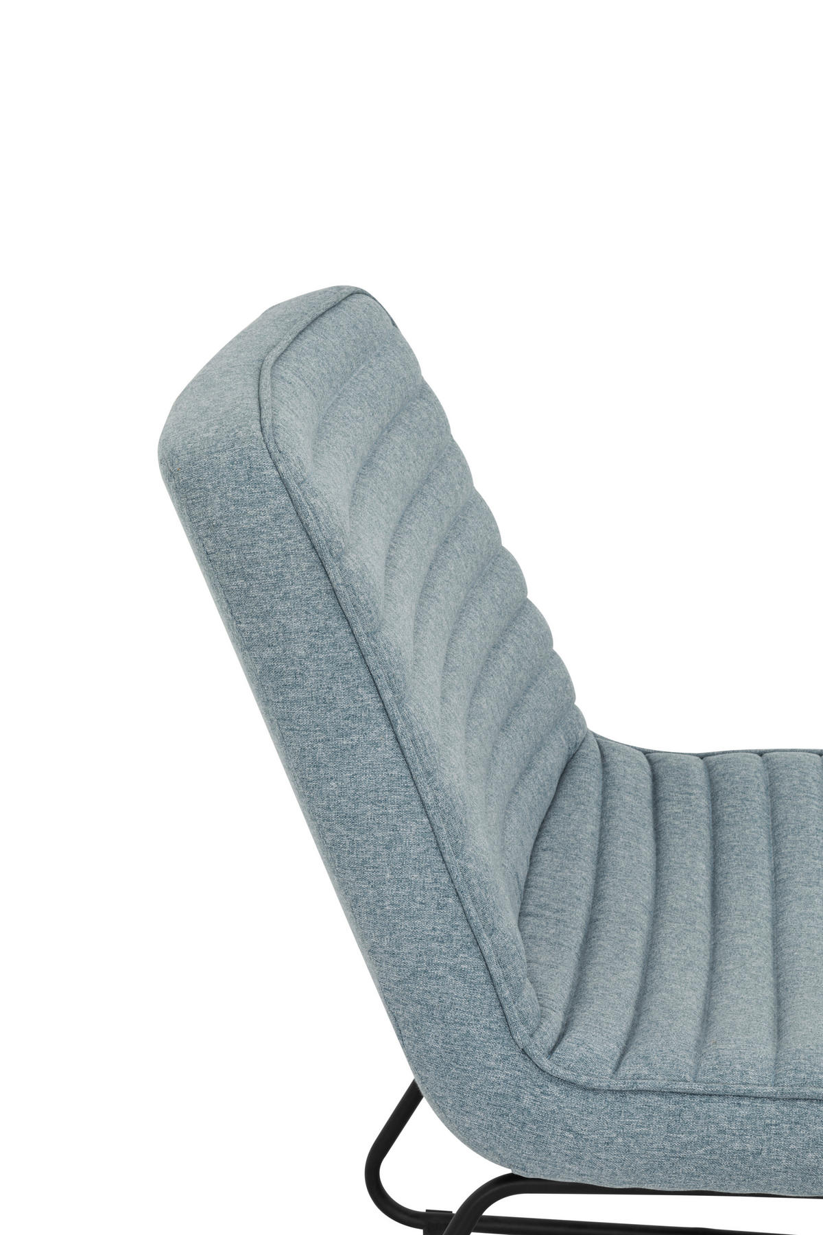 KŘESLO, textil, modrá - modrá/černá, Moderní, kov/textil (66/85/69cm) - P & B