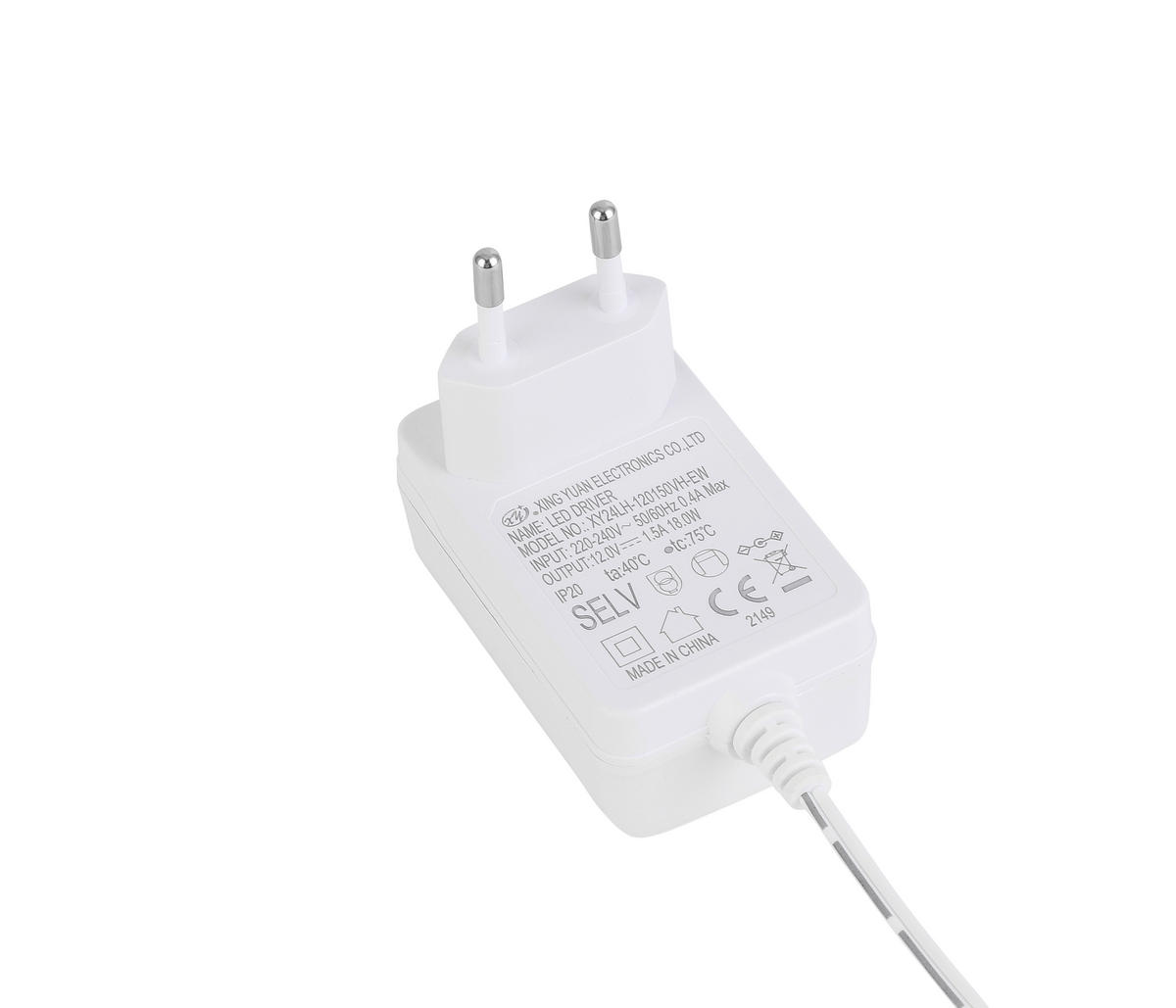 LED LAMPA NA PSACÍ STŮL, ovládání gesty, 6,5/13/48 cm - bílá, Basics, plast (6,5/13/48cm) - Novel