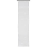 PANELNA ZAVESA    60/245 cm  - bela, Basics, umetna masa (60/245cm) - Novel