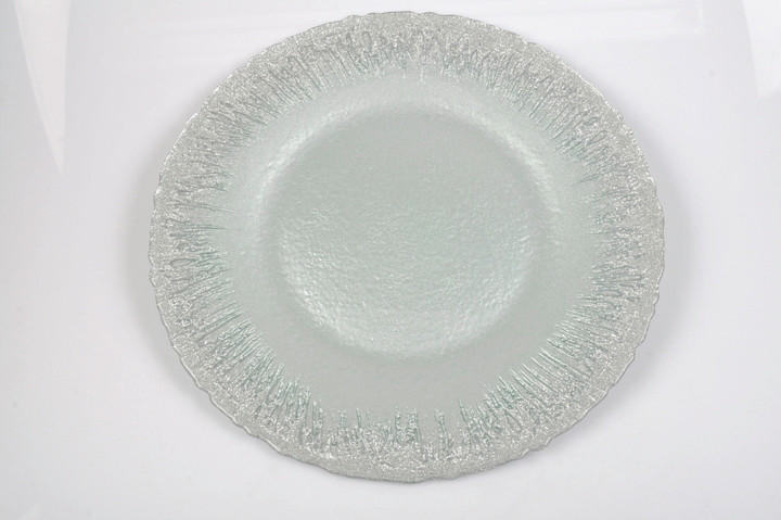 PLATZTELLER Glas  - Mintgrün, Trend, Glas (33cm) - Novel