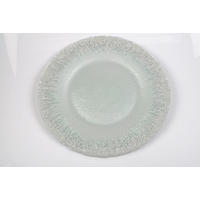 PLATZTELLER Glas  - Mintgrün, Trend, Glas (33cm) - Novel