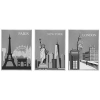 KUNSTDRUCK 30/40 cm  - Silberfarben/Multicolor, LIFESTYLE, Holzwerkstoff (30/40cm) - Monee