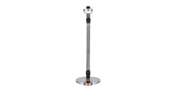 LED-SCHREIBTISCHLEUCHTE - Chromfarben/Anthrazit, Basics, Kunststoff/Metall (76cm) - Novel