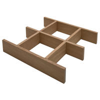 SCHUBKASTENEINSATZ - Eichefarben, Natur, Holz (34,2/6,6/35,7cm) - Musterring
