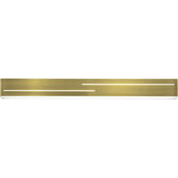 LED-WANDLEUCHTE 50,5/7/5 cm   - Messingfarben, Basics, Kunststoff/Metall (50,5/7/5cm) - Fabas Luce