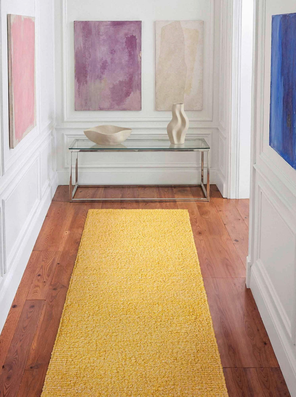 LÄUFER 80/300 cm Notting Hill Gelb  - Gelb, Basics, Textil (80/300cm) - Ted Baker