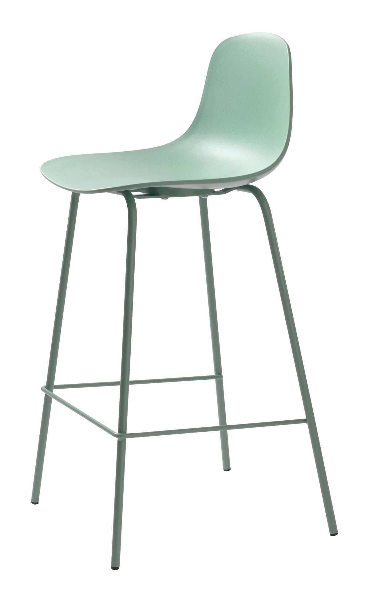 BARHOCKER Mintgrün abwischbar, Typenauswahl  - Mintgrün, Design, Kunststoff/Metall (41/93/48cm) - Boxxx