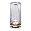 TISCHLEUCHTE - Grau/Nickelfarben, Konventionell, Glas/Metall (17.1/36.4cm) - Elstead Lighting
