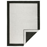 OUTDOORTEPPICH 200/290 cm Twin Creme, Schwarz  - Creme/Schwarz, Design, Kunststoff (200/290cm)