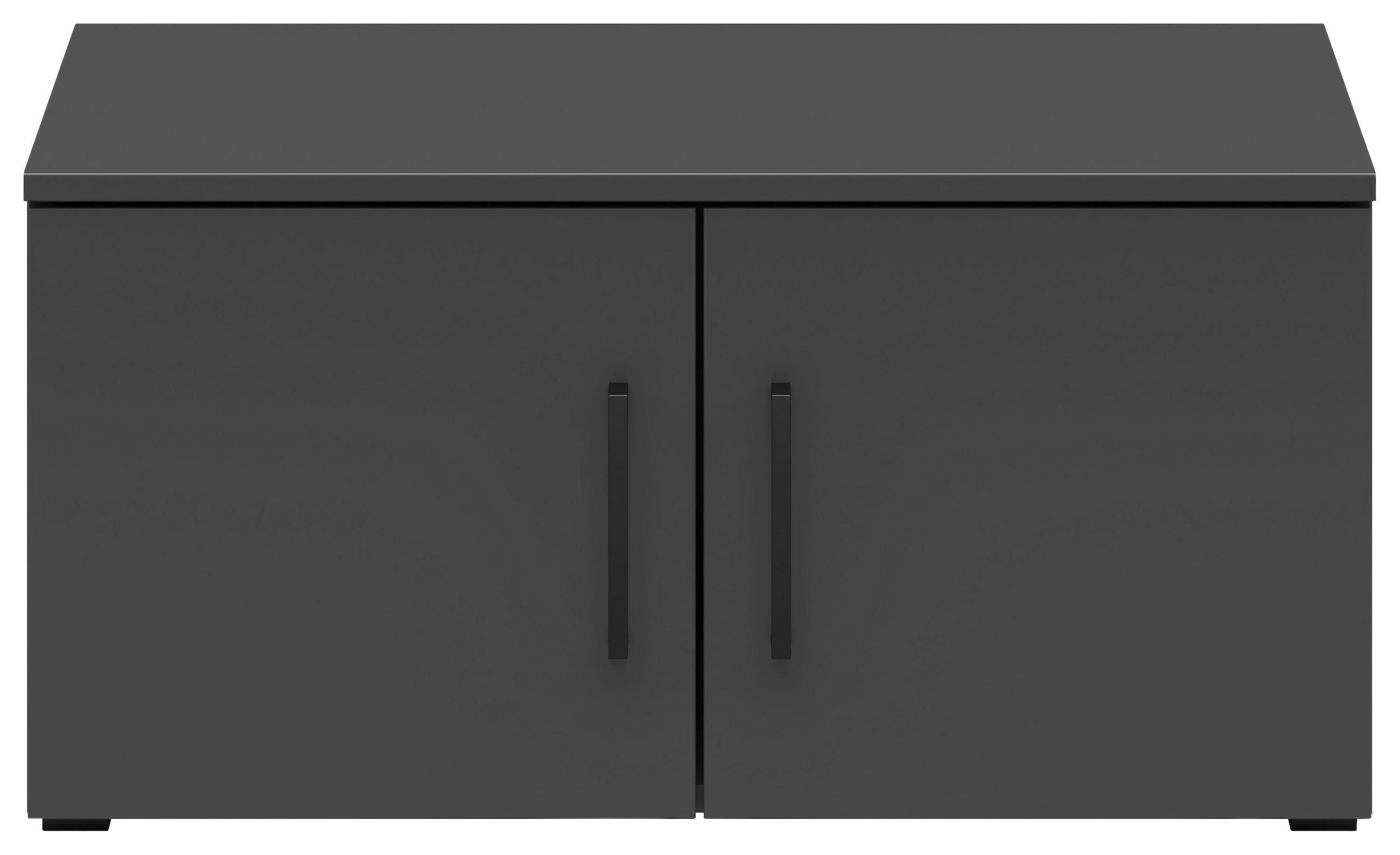 NADSTAVEC NA SKRIŇU, grafitová, 70/35/40 cm - čierna/grafitová, Modern, kompozitné drevo/plast (70/35/40cm) - Carryhome
