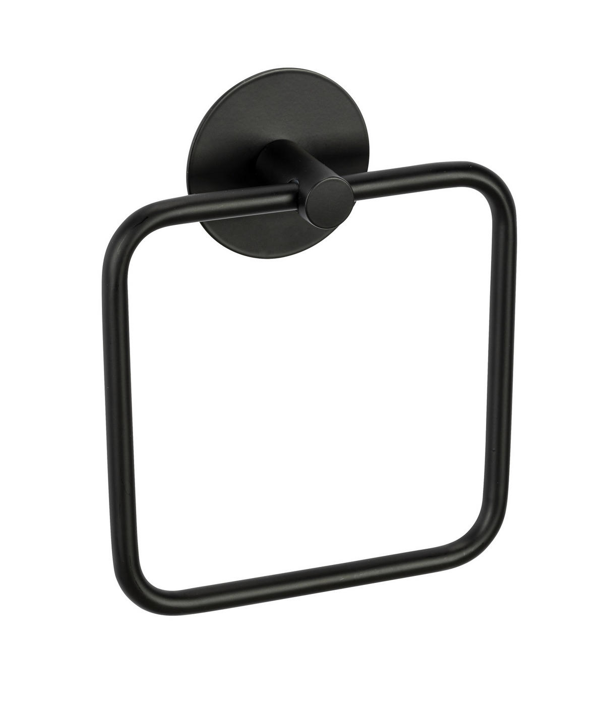 HANDTUCHHALTER Schwarz  - Schwarz, KONVENTIONELL, Metall (15,5/18,5/4,5cm) - Schöner Wohnen