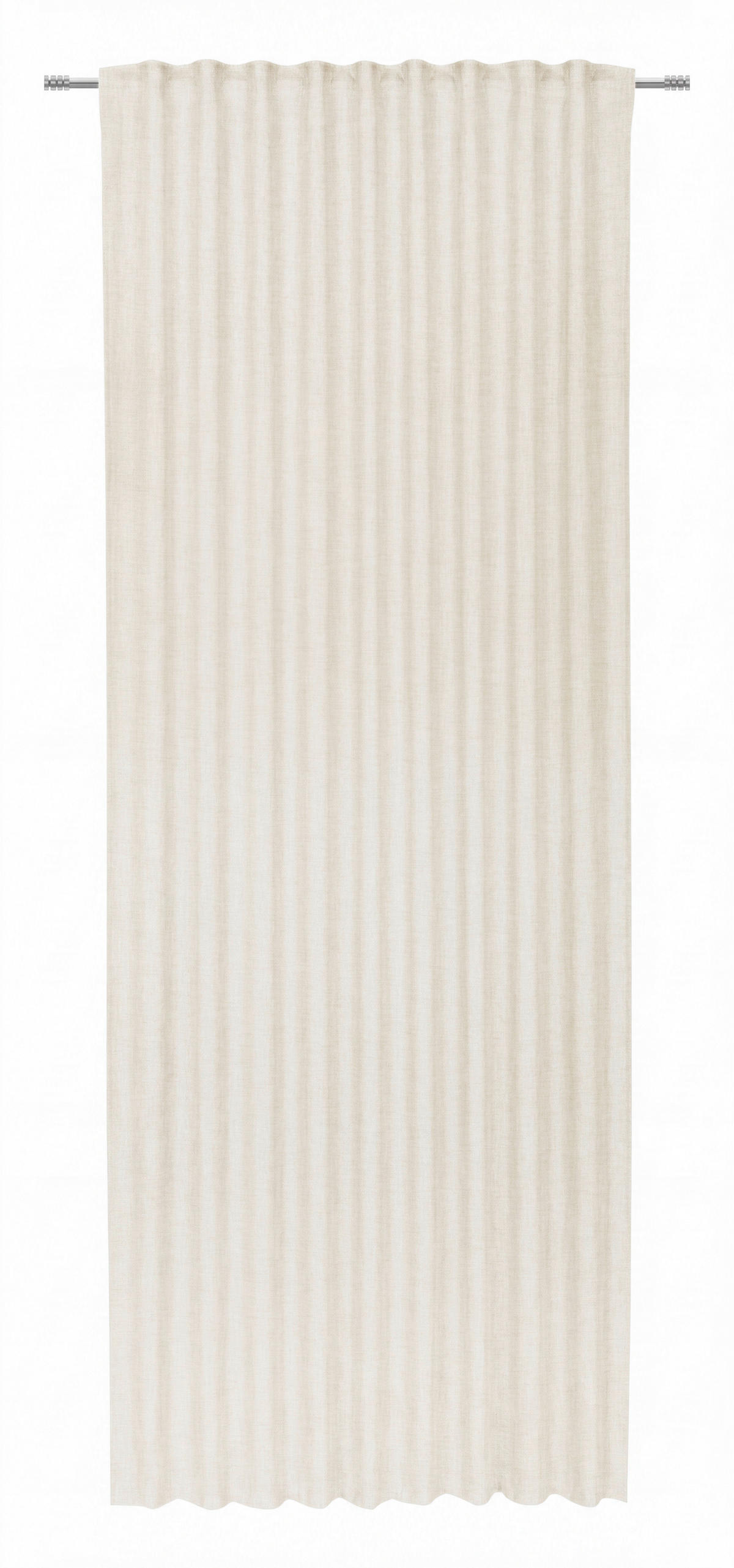 Draperie Confecționată semitransparent  - nisipiu, Basics, textil (135/245cm) - Esposa